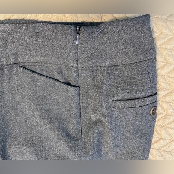 Long/Tall Talbots gray side zip pants, size 6, 34 inseam. Excellent condition. - Picture 5 of 8